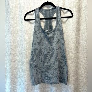 Zyia Active Grey Camo Racerback Tank | XL | Like New